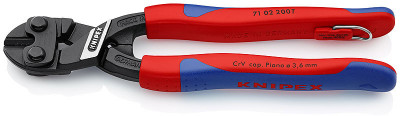 Компактный болторез CoBolt, со страховочным креплением, 200 мм KNIPEX 71 02 200 T