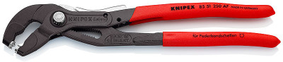 Щипцы для пружинных хомутов с фиксатором KNIPEX 85 51 250 AF
