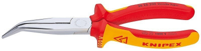 Плоские круглогубцы с режущими кромками KNIPEX 26 26 200