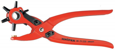 Клещи просечные с револьверной головкой KNIPEX 90 70 220