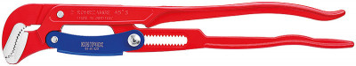 Клещи трубные 2" с S-образным смыканием губок с быстрой регулировкой KNIPEX 83 61 020